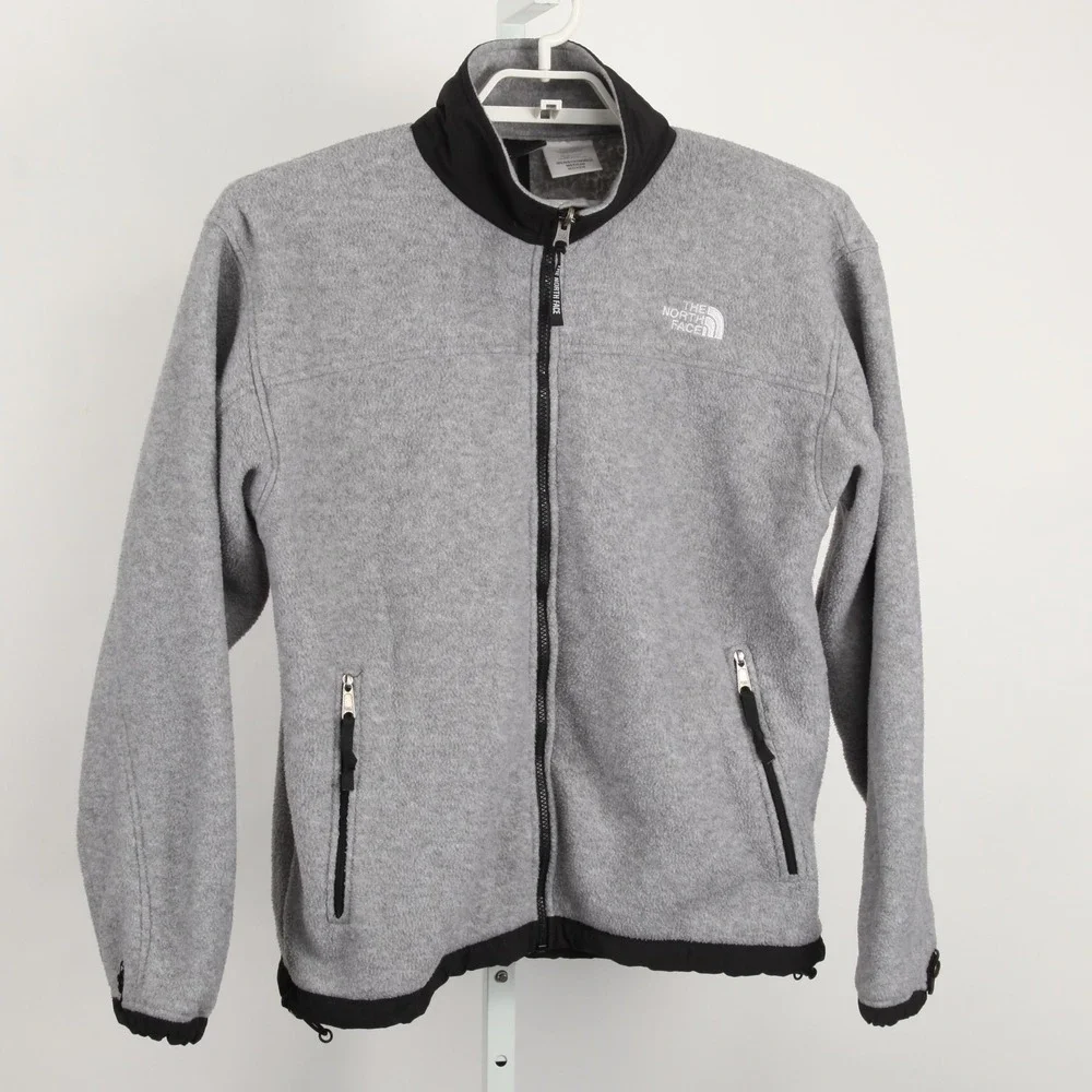 Vintage The North Face Jacket Mens Medium Polartec Full Zip Fleece Made USA 90s